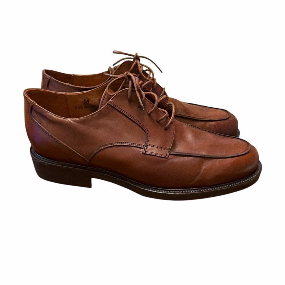 Johnston & Murphy Italian Leather Men’s Dress Shoes Brown 11.5